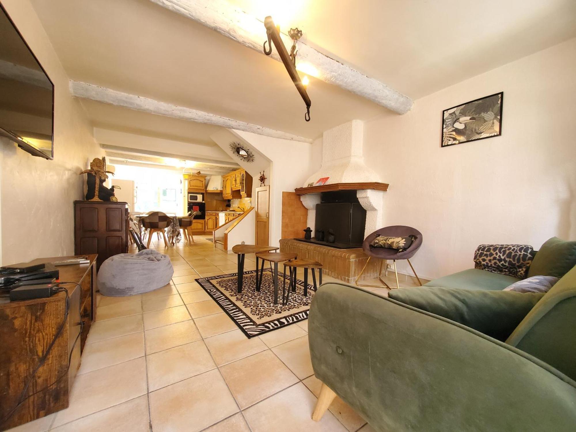 Agreable Maison De Ville Avec Patio Sigean Buitenkant foto